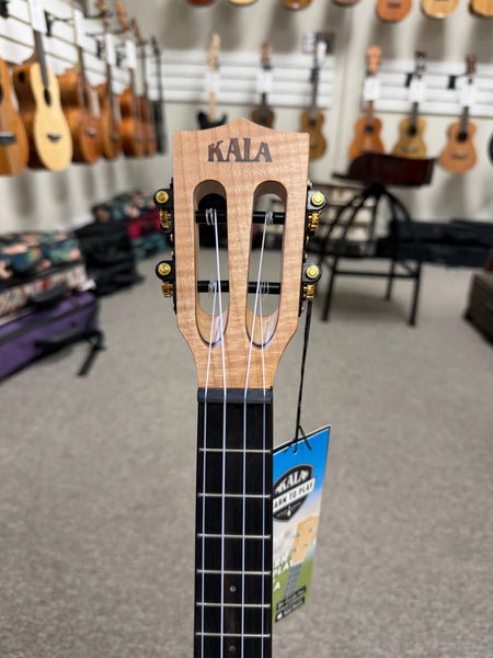 KALA KA-ASFM-T-CE Solid Flamed Maple Tenor Electric Ukulele w/Case