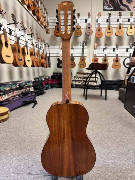 KALA KA-SCAC-B8 Solid Cedar Top/Acacia 8 String Baritone Ukulele