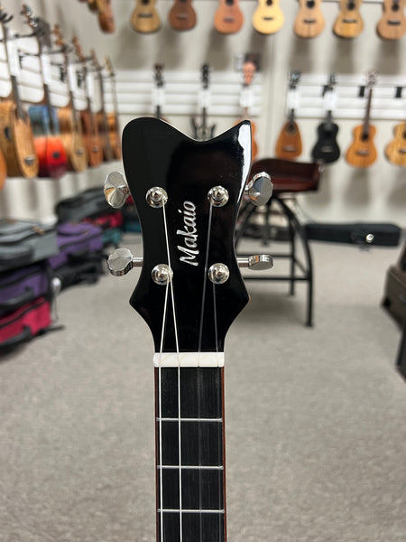 Makaio MMB-10E Mahogany Electric Baritone Ukulele w/Case