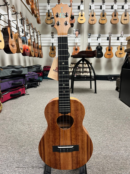 KoAloha KTM-10 Solid Koa Pikake Tenor Ukulele w/Case #2 - Made In Hawaii - Satin Finish