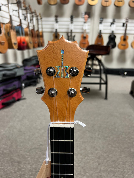 KoAloha KTM-10 Solid Koa Pikake Tenor Ukulele w/Case #2 - Made In Hawaii - Satin Finish