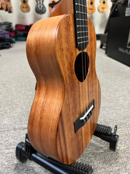 KoAloha KTM-10 Solid Koa Pikake Tenor Ukulele w/Case #2 - Made In Hawaii - Satin Finish
