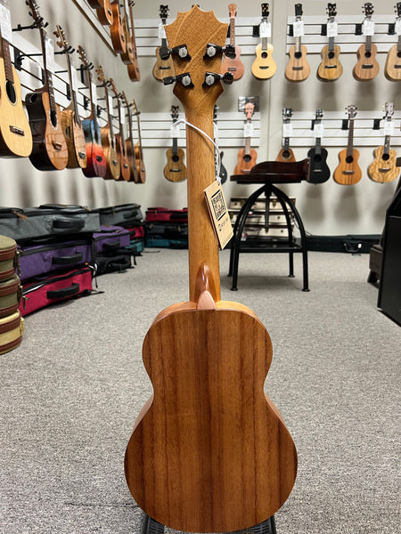 KoAloha KTM-10 Solid Koa Pikake Tenor Ukulele w/Case #2 - Made In Hawaii - Satin Finish