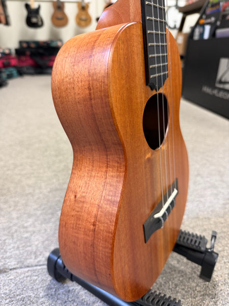 KoAloha KTM-10 Solid Koa Pikake Tenor Ukulele w/Case #4 - Made In Hawaii - Satin Finish