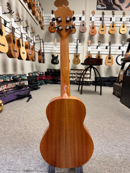 KoAloha KTM-10 Solid Koa Pikake Tenor Ukulele w/Case #4 - Made In Hawaii - Satin Finish