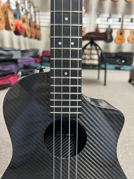 Klos Full Carbon Fiber Baritone Ukulele w/Case - Travel Uke