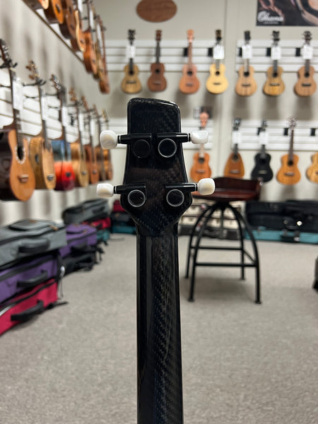 Klos Full Carbon Fiber Baritone Ukulele w/Case - Travel Uke