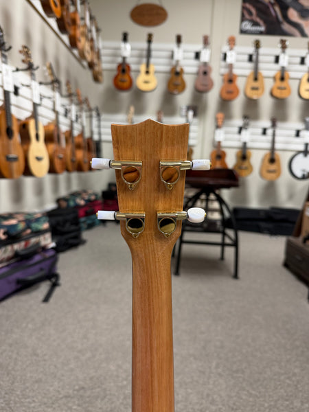 OHANA TK-75CG Tenor Ukulele -Solid Spruce/Solid Flame Maple Cutaway - Pre Loved