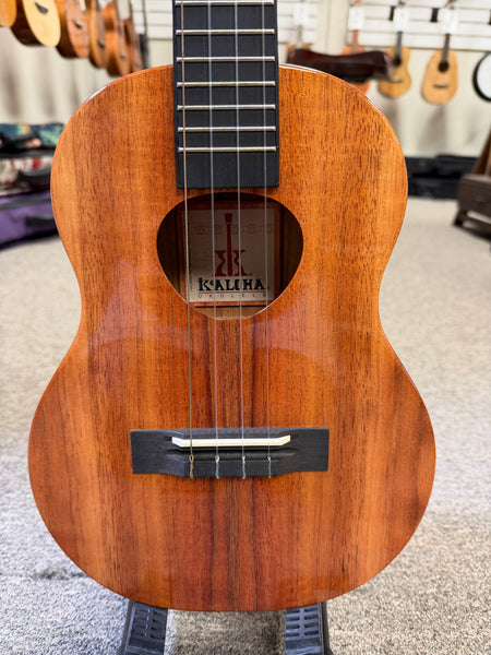 KoAloha KTM-00 Solid Koa Tenor Ukulele w/Case #1 - Pre Loved