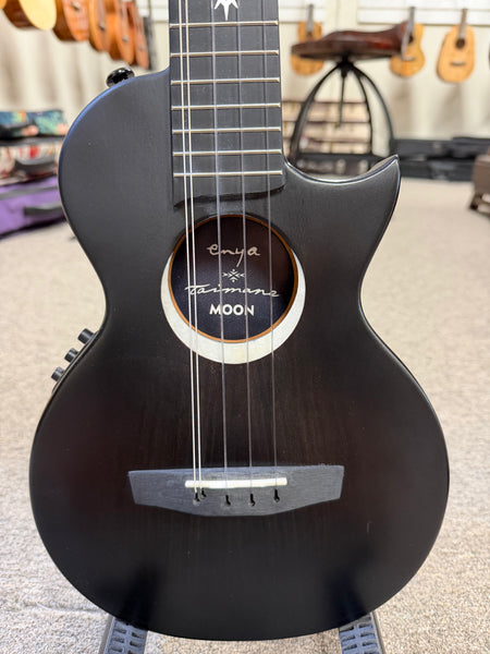 Enya Taimane Signature Moon 5 String Tenor Ukulele w/Case - Pre Loved - Acoustic Plus