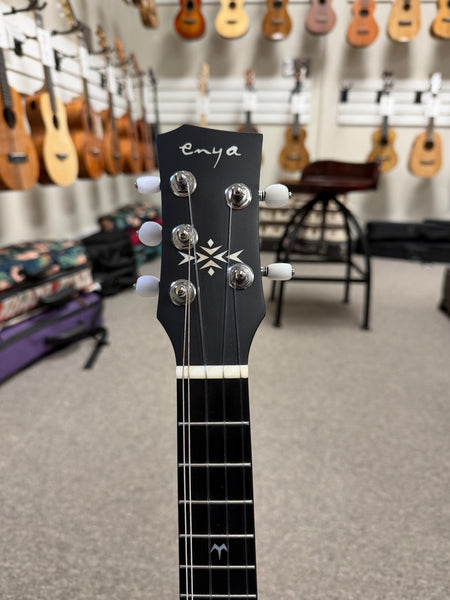 Enya Taimane Signature Moon 5 String Tenor Ukulele w/Case - Pre Loved - Acoustic Plus