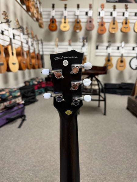 Enya Taimane Signature Moon 5 String Tenor Ukulele w/Case - Pre Loved - Acoustic Plus