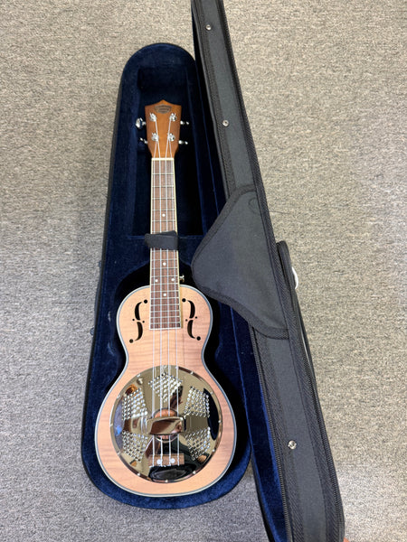 Sound Smith SSU-RM Okume Tenor Resonator Ukulele w/Case - Pre Loved