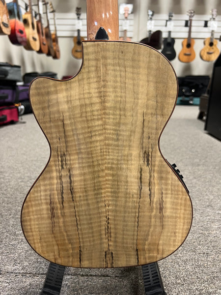 Sound Smith SSM-26CE Solid Spruce/Spalted Maple Electric Tenor Ukulele - Pre Loved