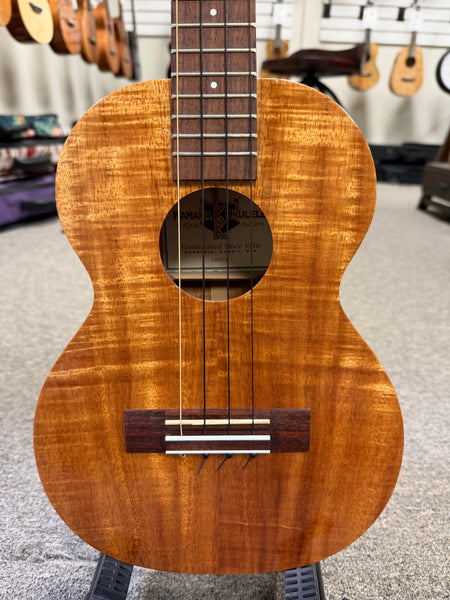 Kamaka HF-3 Solid Koa Tenor Ukulele w/Case - Pre Loved - Made in Hawaii