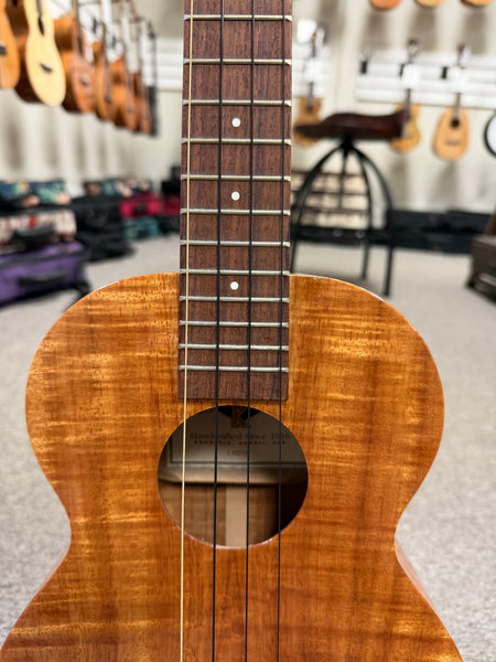 Kamaka HF-3 Solid Koa Tenor Ukulele w/Case - Pre Loved - Made in Hawaii