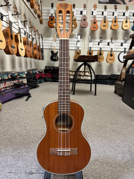 Sound Smith M26-6E Solid Mahogany 6 String Electric Tenor Ukulele w/Case - Pre Loved