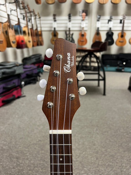 OHANA CK-70-6A 6 String Solid Spruce/Mahogany Concert Ukulele - Pre Loved