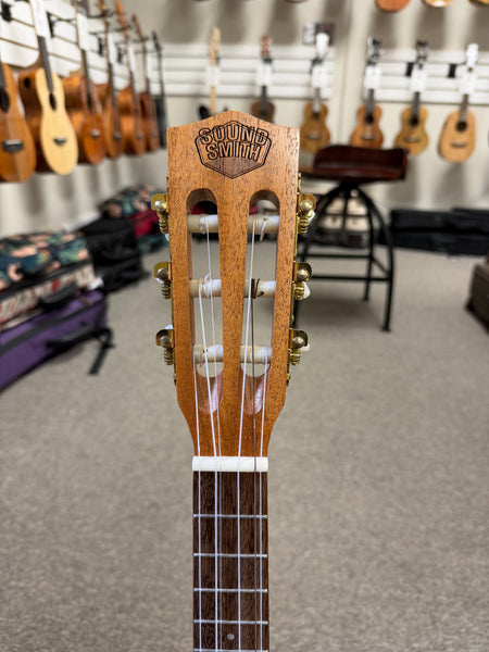 Sound Smith M26-6E Solid Mahogany 6 String Electric Tenor Ukulele w/Case - Pre Loved