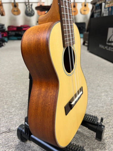 OHANA CK-70-6A 6 String Solid Spruce/Mahogany Concert Ukulele - Pre Loved