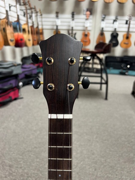 Bruce Wei Solid Koa Pineapple Tenor Ukulele w/Case - Pre Loved