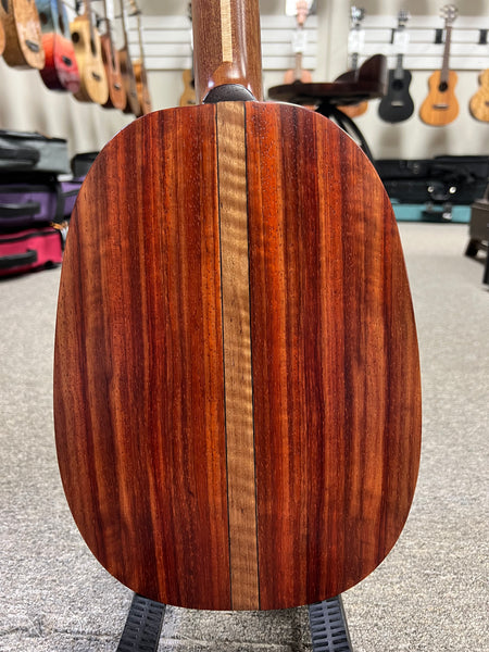 Bruce Wei Solid Koa Pineapple Tenor Ukulele w/Case - Pre Loved