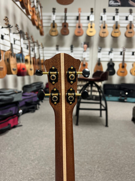 Bruce Wei Solid Koa Pineapple Tenor Ukulele w/Case - Pre Loved