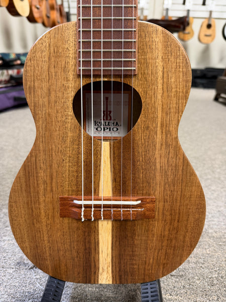 KoAloha KTO-G6 Solid Acacia Opio Guitalele Ukulele w/Case #1 - 6 String Guitarlele
