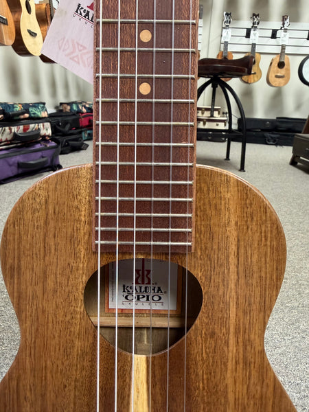 KoAloha KTO-G6 Solid Acacia Opio Guitalele Ukulele w/Case #1 - 6 String Guitarlele