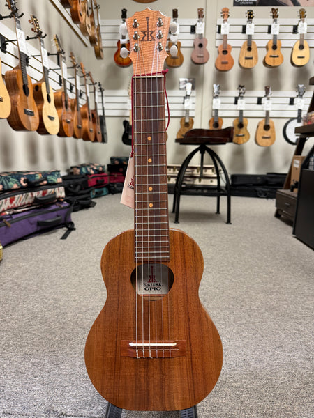 KoAloha KTO-G6 Solid Acacia Opio Guitalele Ukulele w/Case #2 - 6 String Guitarlele
