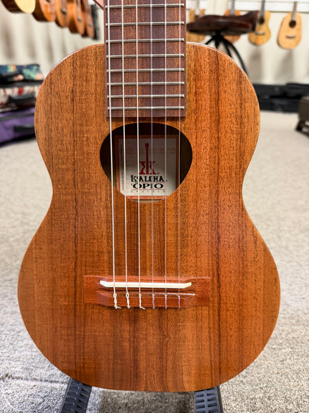 KoAloha KTO-G6 Solid Acacia Opio Guitalele Ukulele w/Case #2 - 6 String Guitarlele