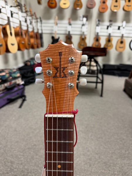 KoAloha KTO-G6 Solid Acacia Opio Guitalele Ukulele w/Case #2 - 6 String Guitarlele