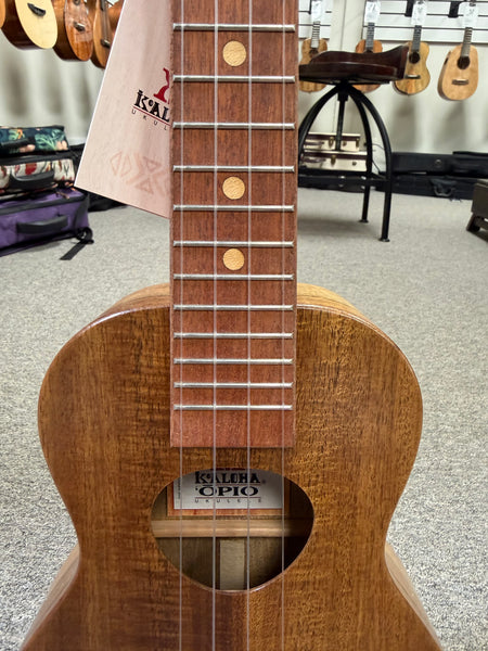 KoAloha KCO-10 Solid Acacia Opio Concert Ukulele w/Case #1