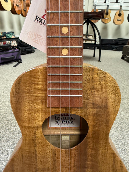 KoAloha KCO-10 Solid Acacia Opio Concert Ukulele w/Case #2