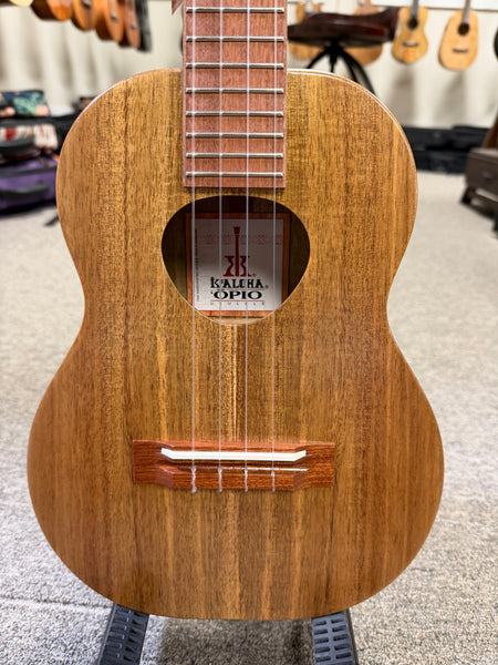 KoAloha KTO-10 Solid Acacia Opio Tenor Ukulele w/Case #1