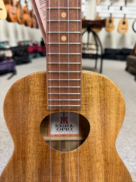 KoAloha KTO-10 Solid Acacia Opio Tenor Ukulele w/Case #2