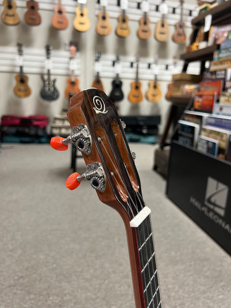 SNAIL S60T Solid Acacia Tenor Ukulele w/Case - Comfort Armrest