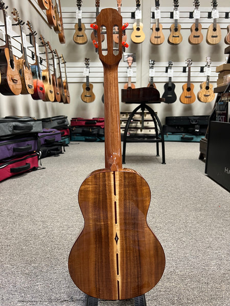 SNAIL S60T Solid Acacia Tenor Ukulele w/Case - Comfort Armrest