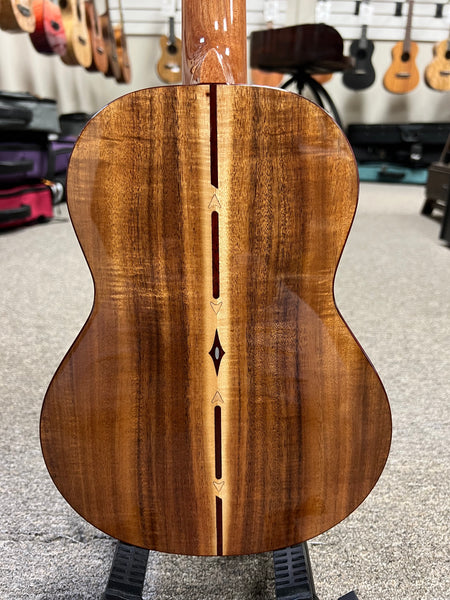 SNAIL S60T Solid Acacia Tenor Ukulele w/Case - Comfort Armrest