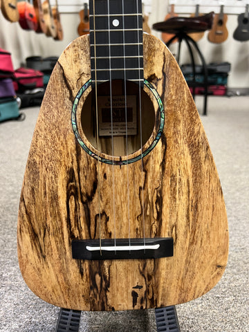 Romero Creations Solid Spalted Mango STC Ukulele w/Case - Soprano, Tenor, Concert - RC-STC-MG