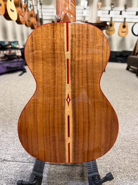 SNAIL S60T Solid Acacia Tenor Ukulele w/Case #2 - Comfort Armrest