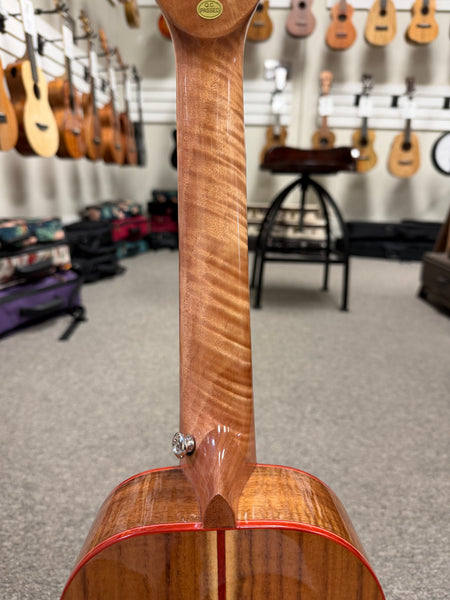 SNAIL S60T Solid Acacia Tenor Ukulele w/Case #2 - Comfort Armrest