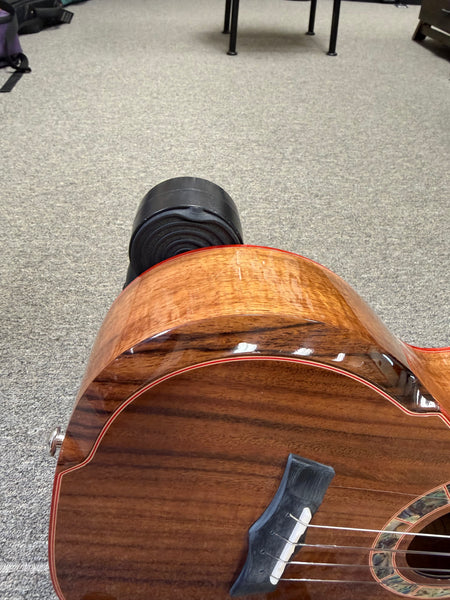 SNAIL S60T Solid Acacia Tenor Ukulele w/Case #2 - Comfort Armrest