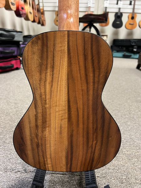 Islander by Kanile'a SAT-4 Solid Flamed Acacia Tenor Ukulele