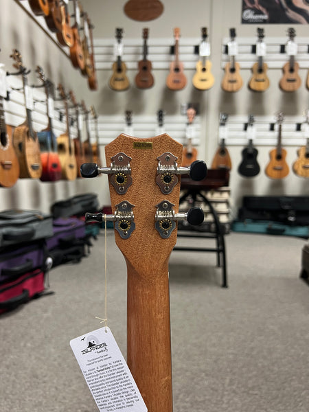 Islander by Kanile'a SAT-4 Solid Flamed Acacia Tenor Ukulele