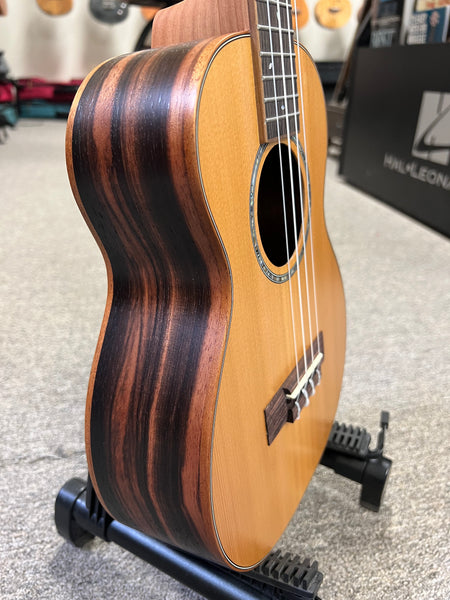 OHANA TK-50ME Solid Cedar/Ebony Tenor Ukulele