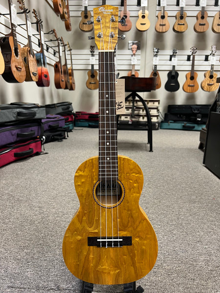 OHANA TK-15W Willow Wood Tenor Ukulele - Satin Finish