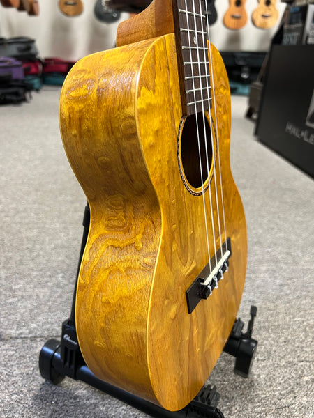 OHANA TK-15W Willow Wood Tenor Ukulele - Satin Finish