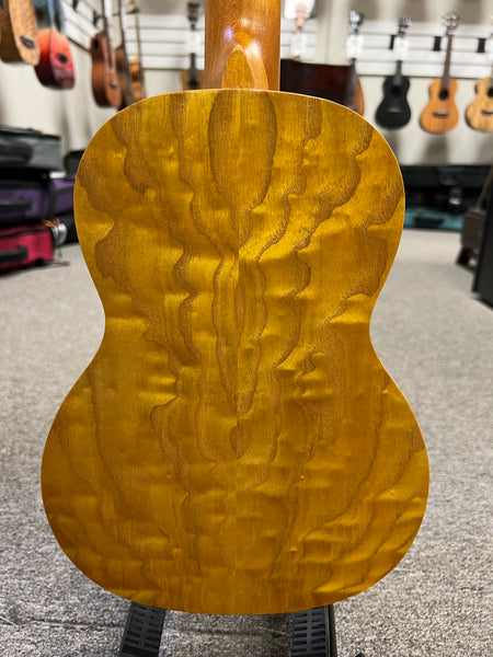 OHANA TK-15W Willow Wood Tenor Ukulele - Satin Finish