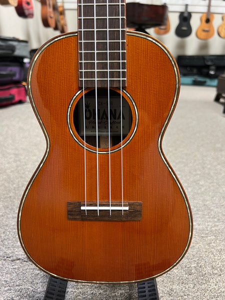 OHANA CK-50G Concert Ukulele - Solid Cedar/Solid Rosewood